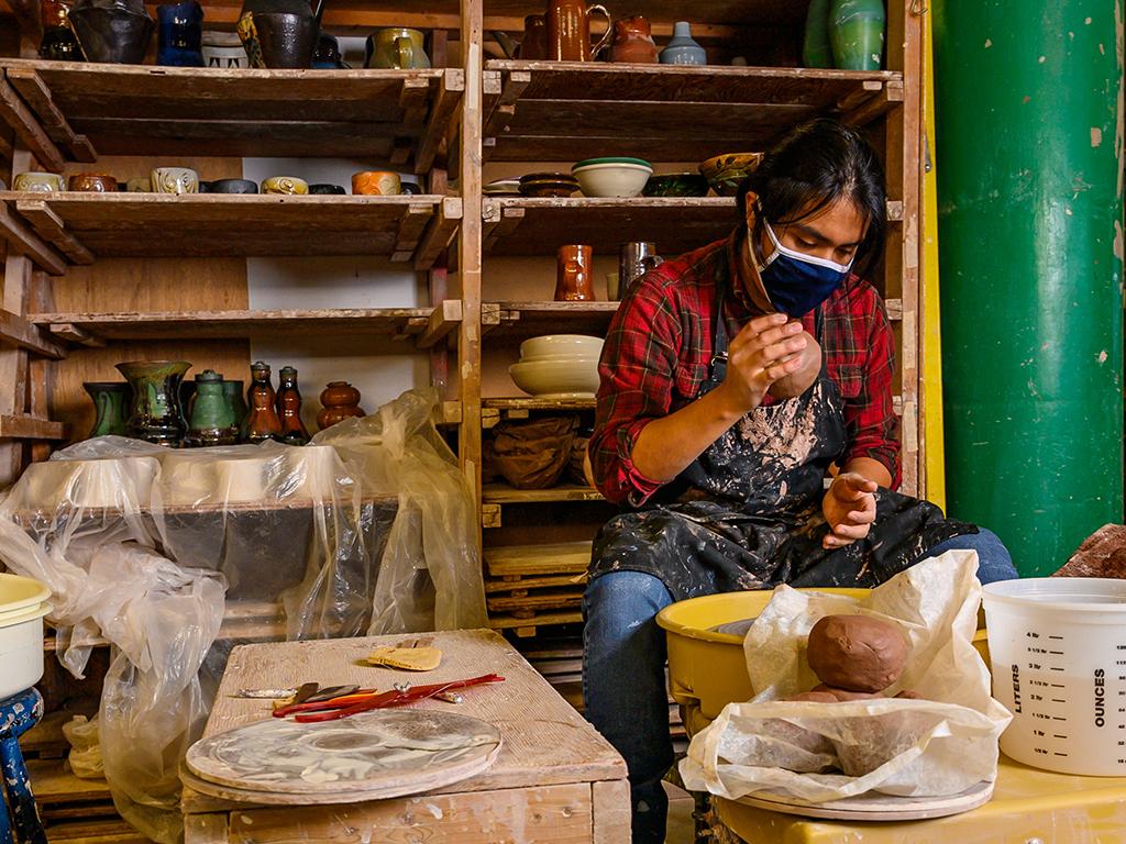 Photo of Jose, a Student Craft pottery student